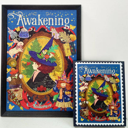 Awakening Autumn Whisper 500 Piece Jigsaw Puzzle TKX