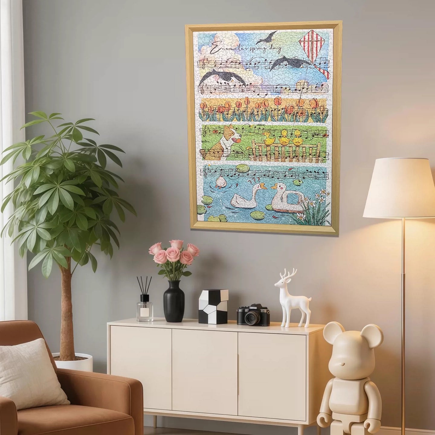 Spring Symphony 1000 Piece Jigsaw Puzzle – V Boutique Studio
