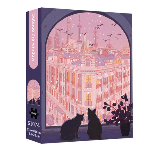 Outside the Window 1000 Piece Jigsaw Puzzle