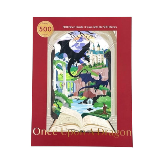 Once Upon a Dragon 500 Piece Puzzle