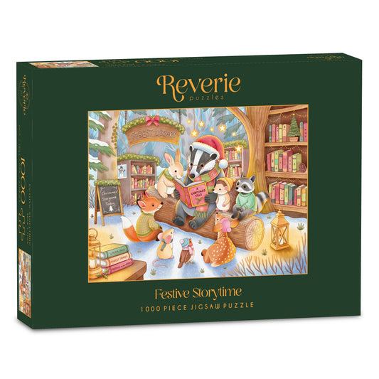[Pre-Order] The Coziest Christmas Time 1000 Piece Jigsaw Puzzle Reverie Puzzles