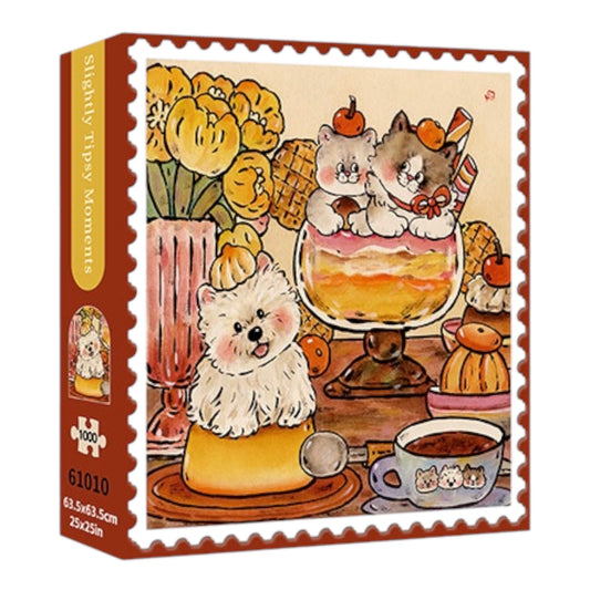 Slightly Tipsy Moments 1000 Piece Jigsaw Puzzle