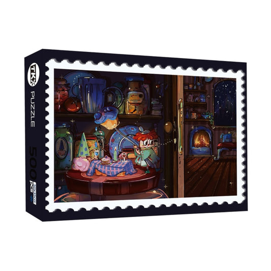Cozy Midnight Kitchen 500 Piece Jigsaw Puzzle