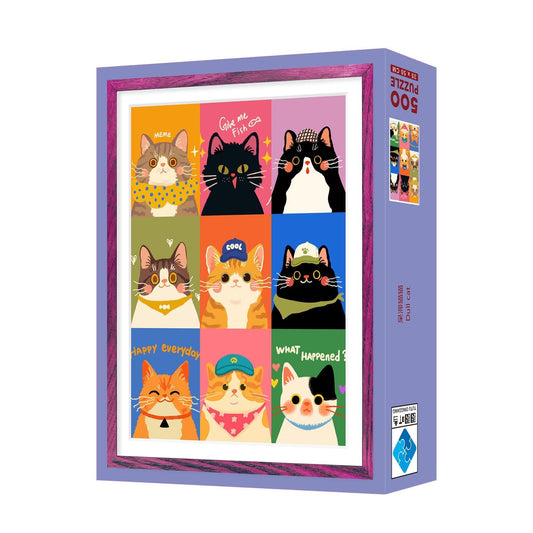 Dull Cat 500 Piece Jigsaw Puzzle Tutu Dingdang