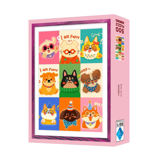 Cute Dog 500 Piece Jigsaw Puzzle Tutu Dingdang