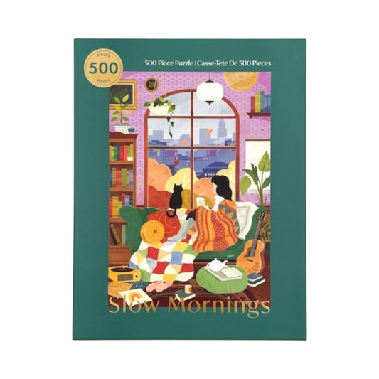 Slow Mornings 500 Pieces Puzzle