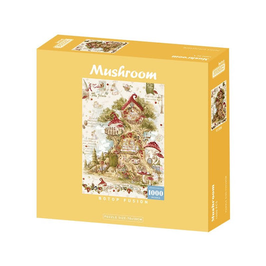 Mushroom 1000 Piece Jigsaw Puzzle