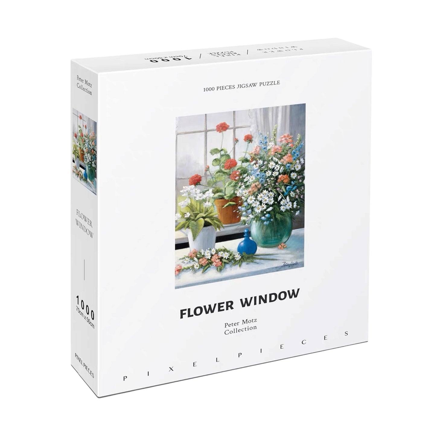 Flower Window 1000 Piece Jigsaw Puzzle
