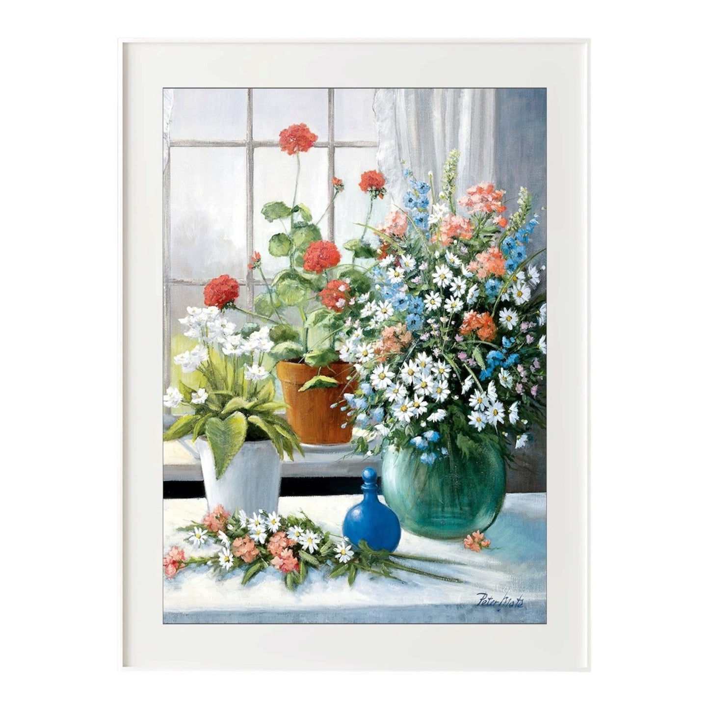Flower Window 1000 Piece Jigsaw Puzzle