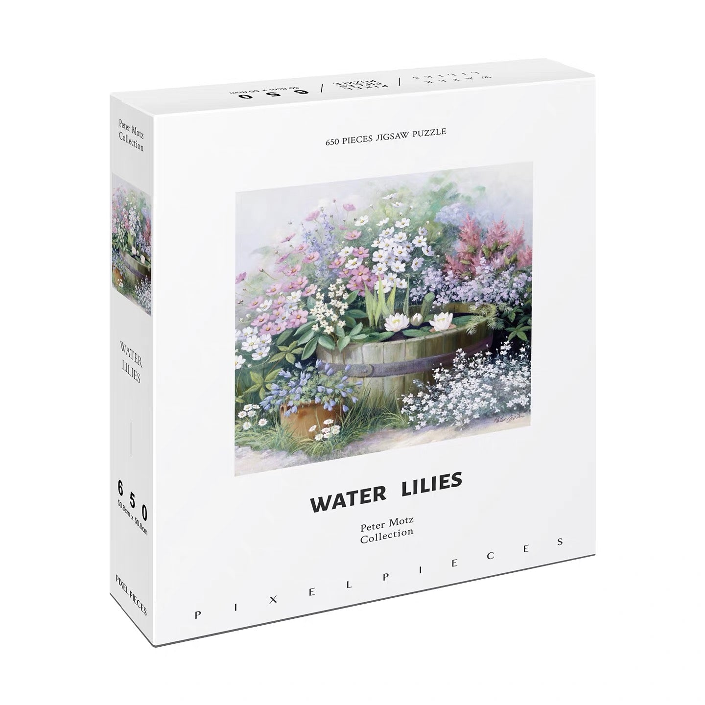 Water Lilies 650 Piece Jigsaw Puzzle