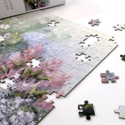 Water Lilies 650 Piece Jigsaw Puzzle