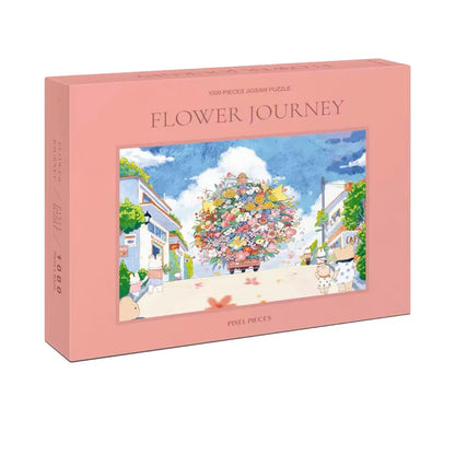Flower Journey 1000 Piece Jigsaw Puzzle