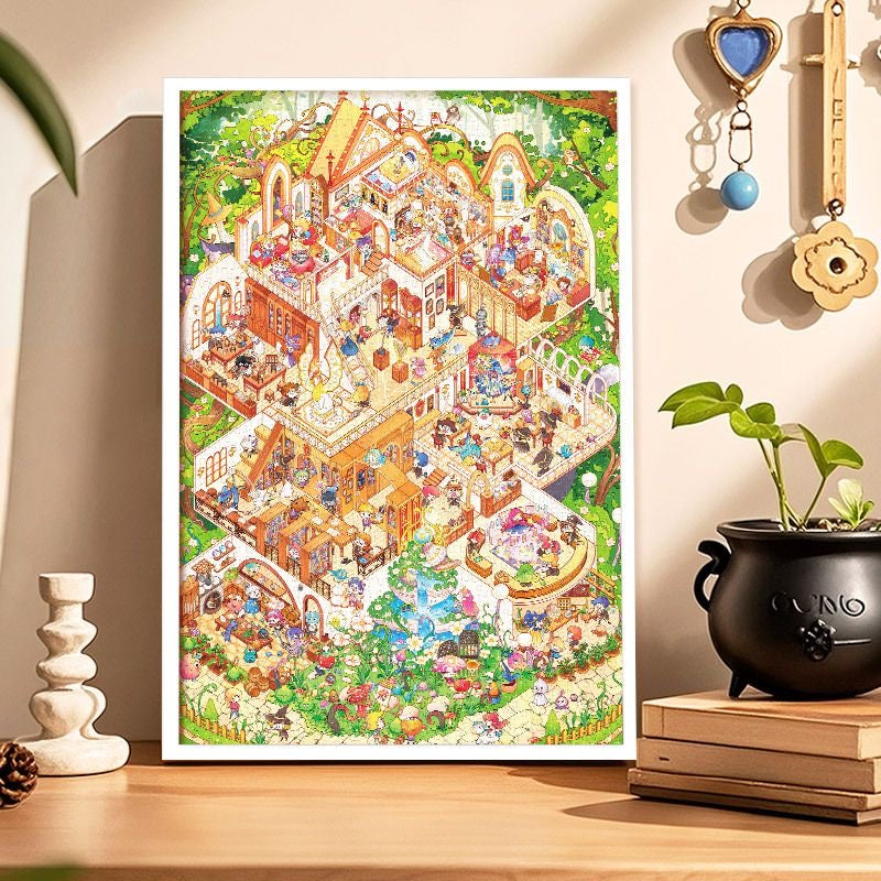 Magic Academy 1000 Piece Jigsaw Puzzle Gubu