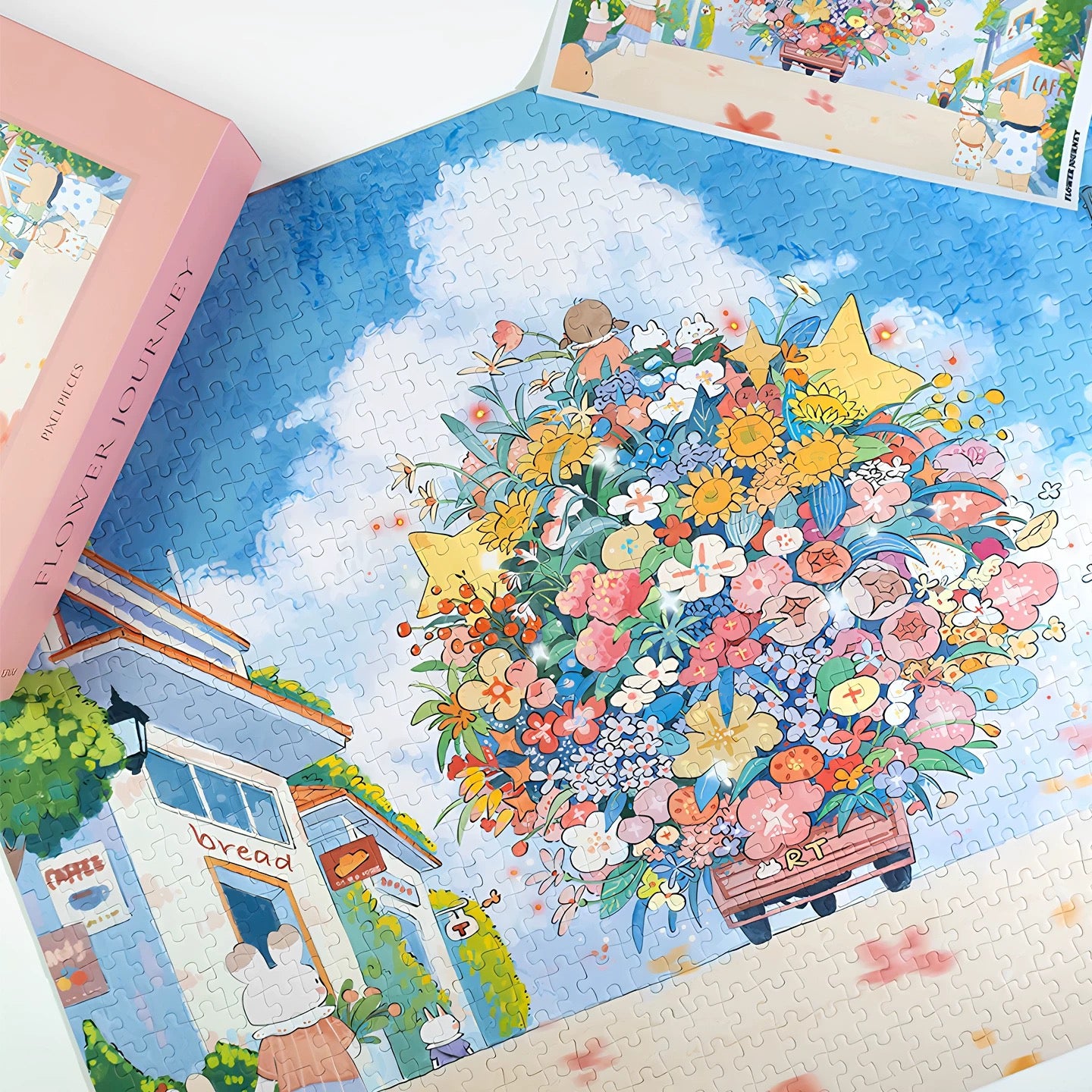 Flower Journey 1000 Piece Jigsaw Puzzle