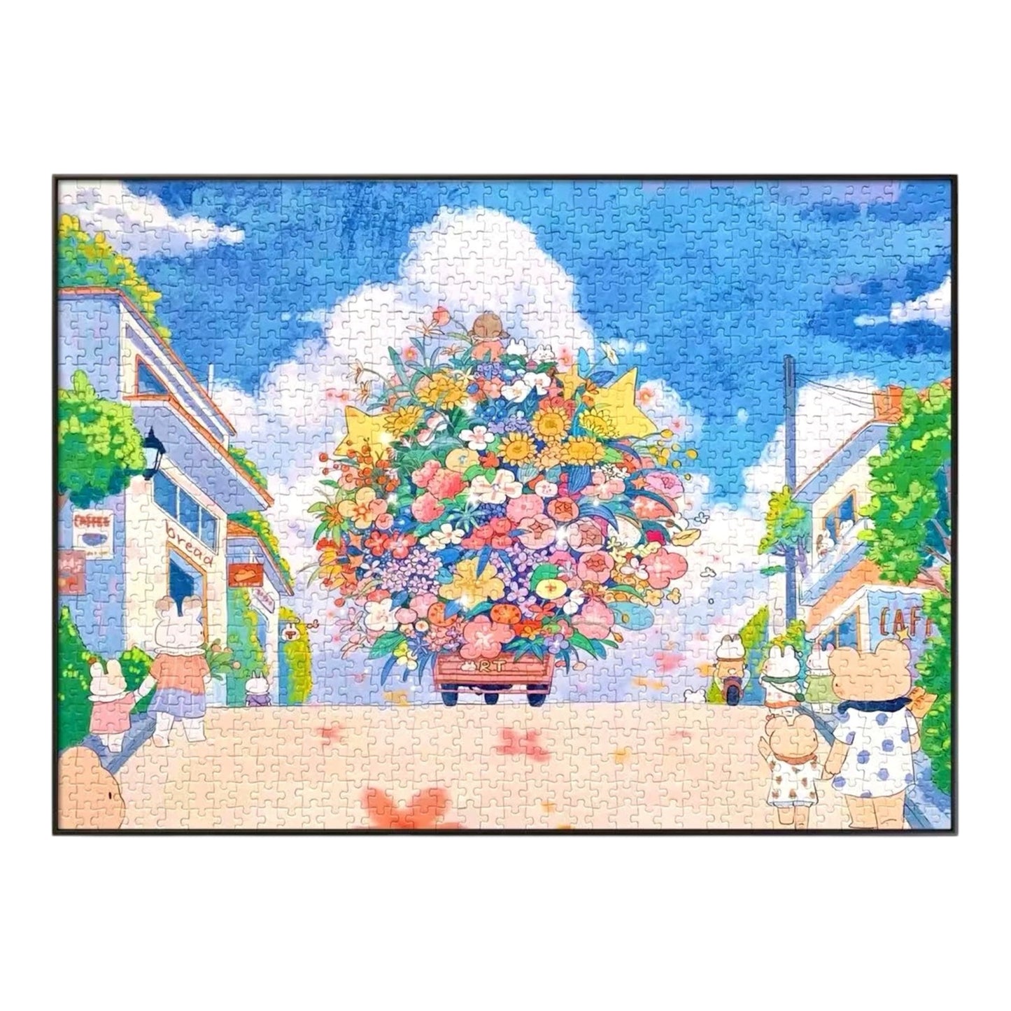 Flower Journey 1000 Piece Jigsaw Puzzle