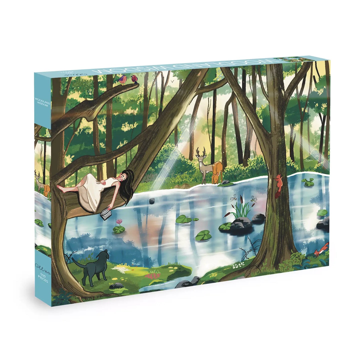 Olleo Puzzles Woodland Wisdom 500 Piece Puzzle Olleo Puzzles