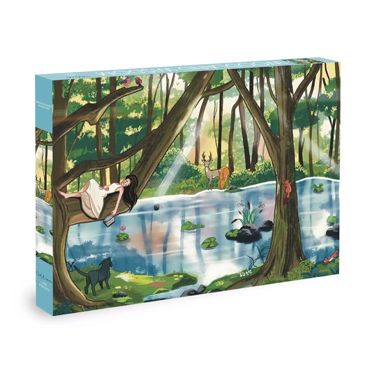 Olleo Puzzles Woodland Wisdom 500 Piece Puzzle