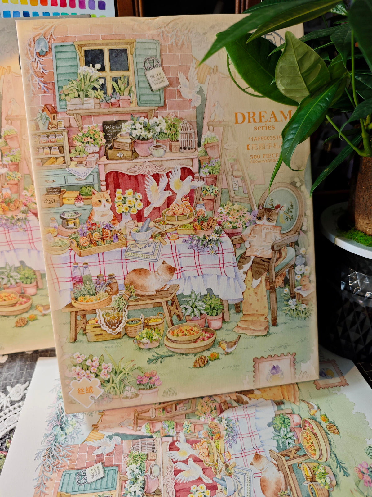 Garden Journal 500 Piece Jigsaw Puzzle Gubu