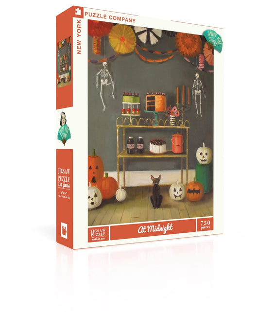 At Midnight 750 Piece Jigsaw Puzzle