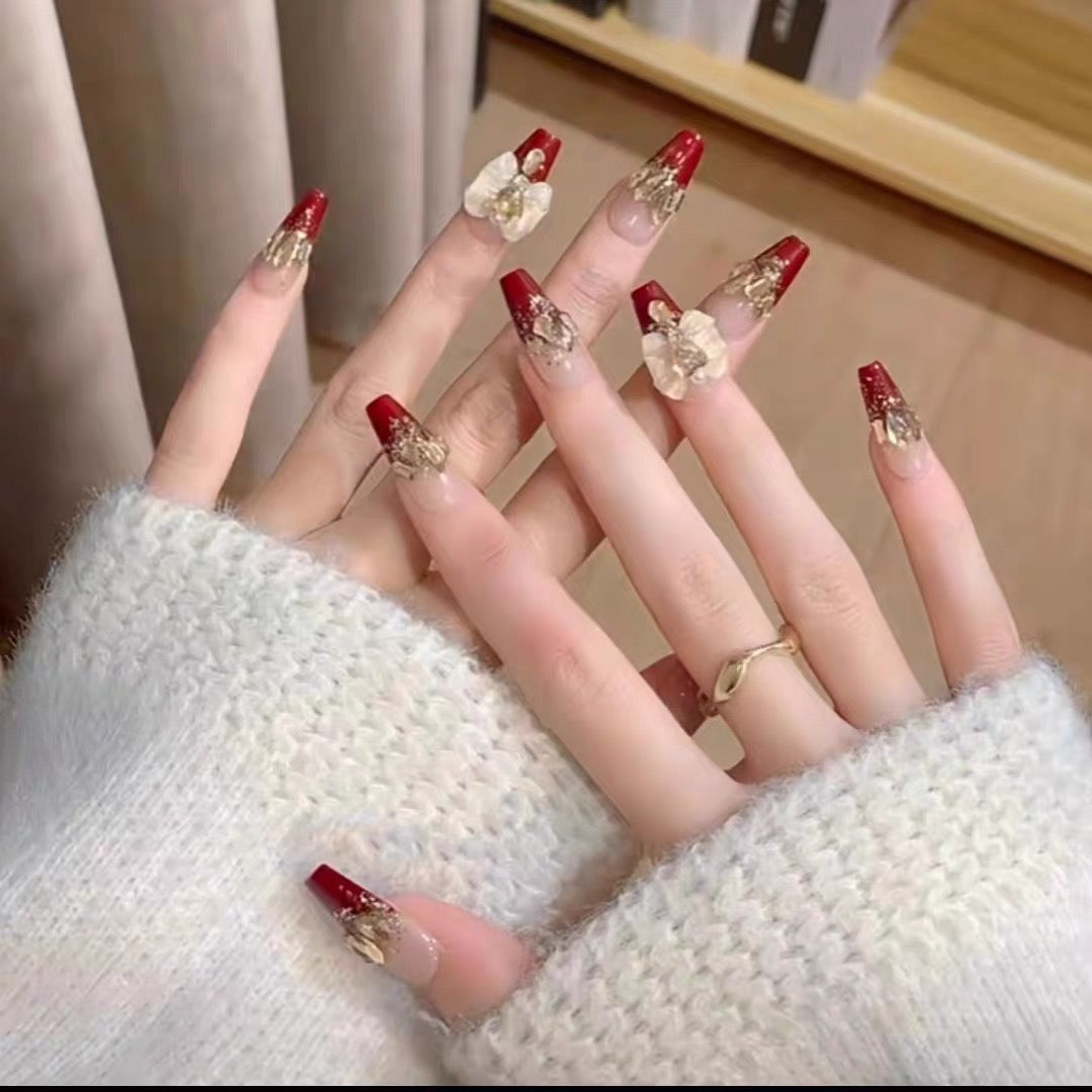 Crystal Kiss Press-on Nails