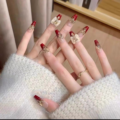Crystal Kiss Press-on Nails