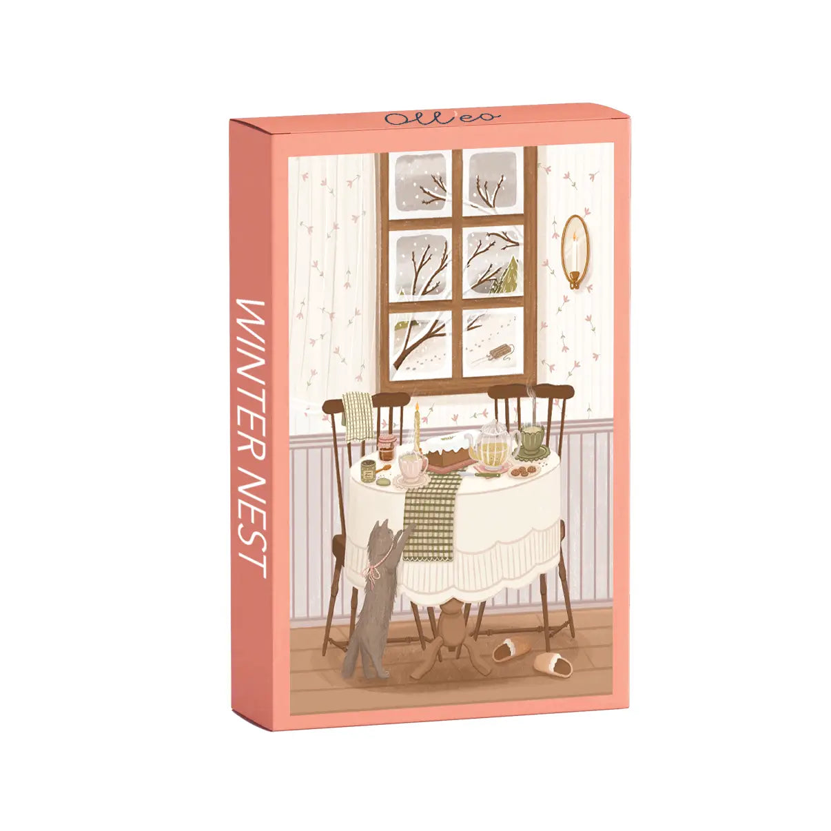 Olleo Puzzles Winter Nest 99 Piece Puzzle