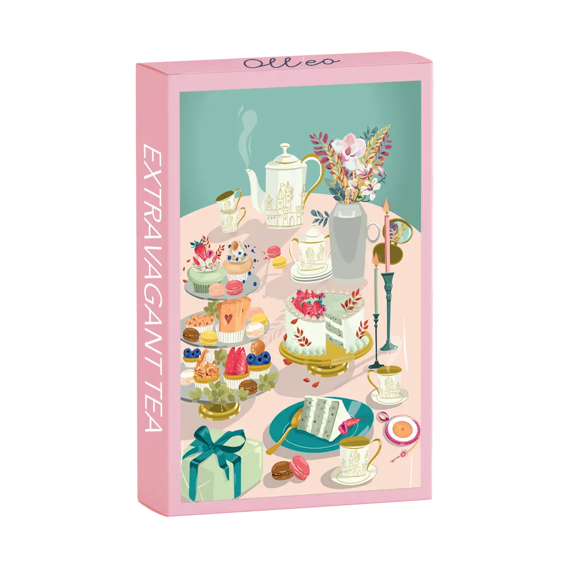 Olleo Puzzles Extravagant Tea 99 Piece Puzzle