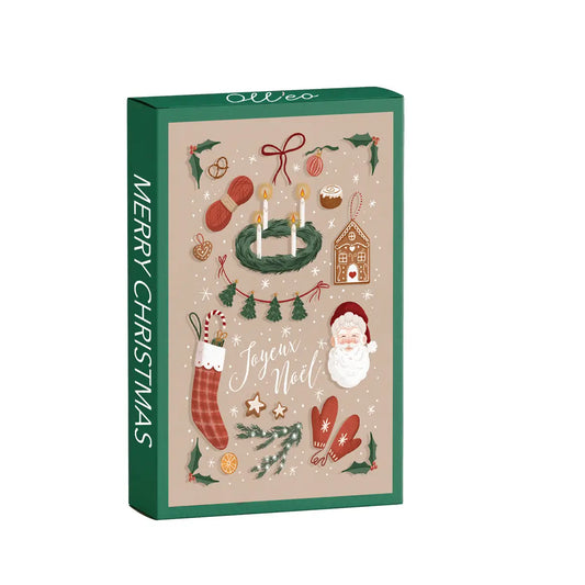 Olleo Puzzles Merry Christmas 99 Piece Puzzle