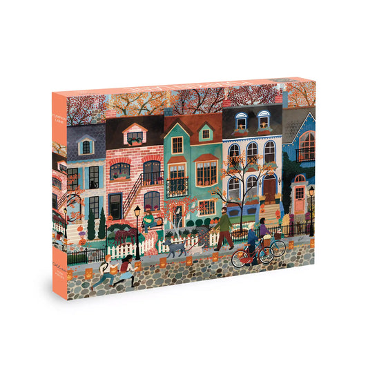 Olleo Puzzles Pumpkin Lane 1000 Piece Puzzle