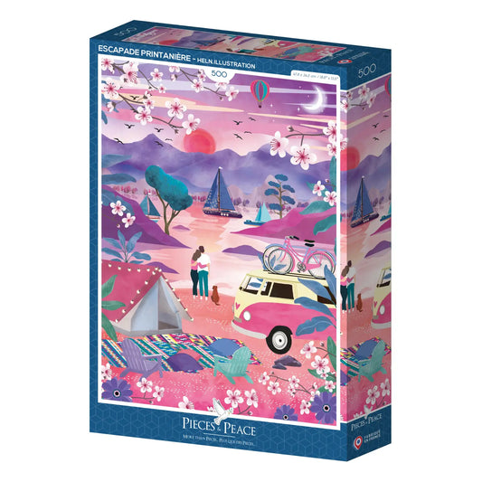 Spring Getaway 500 Piece Puzzle