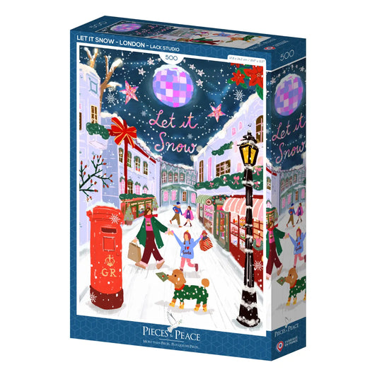 Let It Snow – London 500 Piece Jigsaw Puzzle