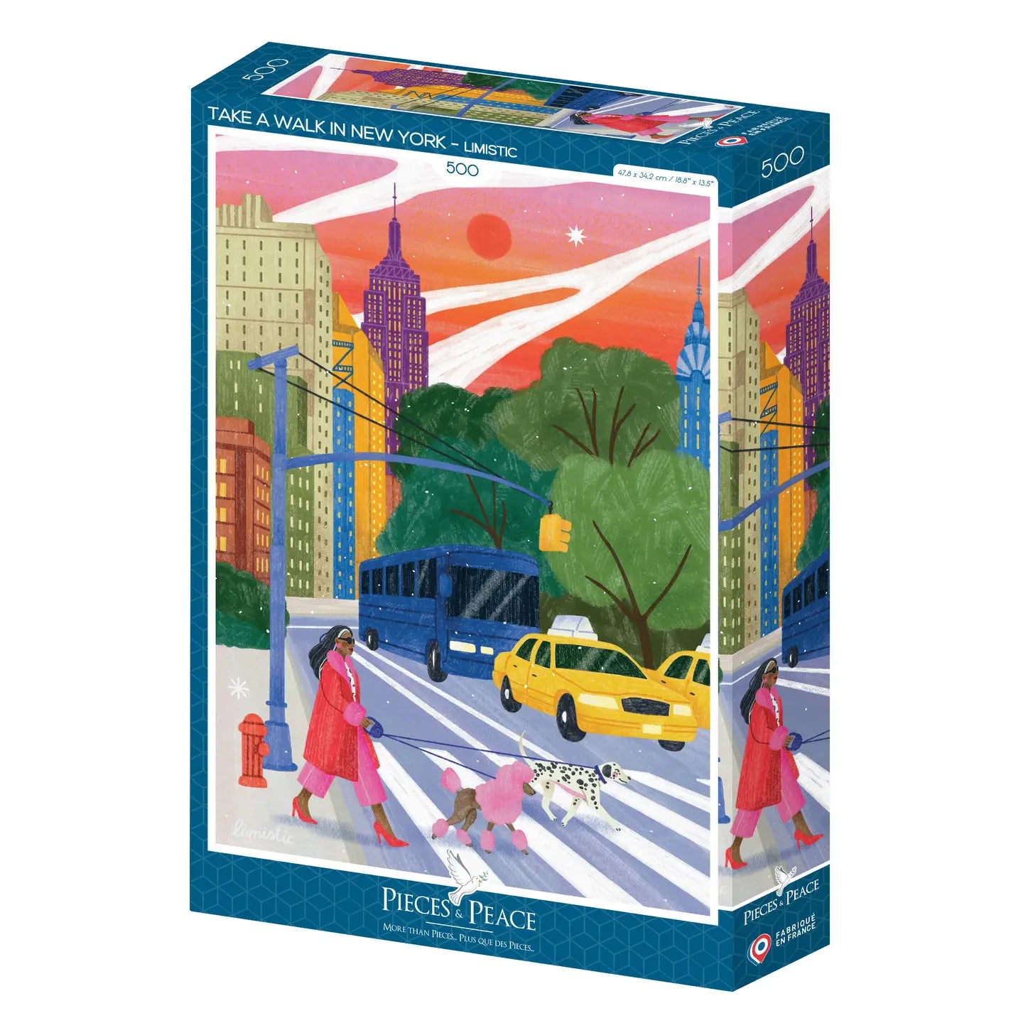 Take A Walk in New York 500 Piece Puzzle