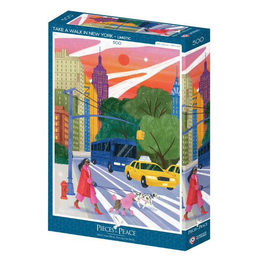 Take A Walk in New York 500 Piece Puzzle