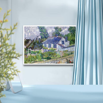 Houses at Auvers by Vincent van Gogh 500 Piece Puzzle Kibifufu