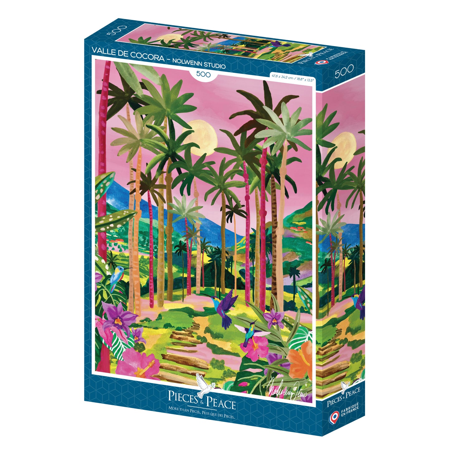 Valle De Cocora 500 Piece Puzzle