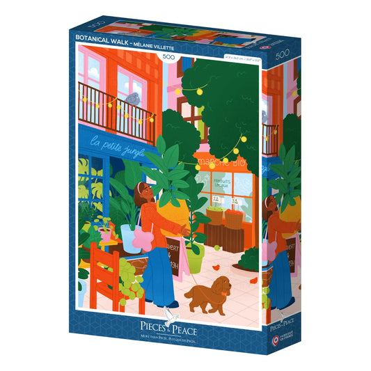 Botanical Journey 500 Piece Puzzle