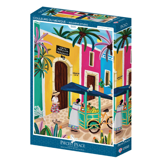 Colors of Mexico 500 Piece Puzzle