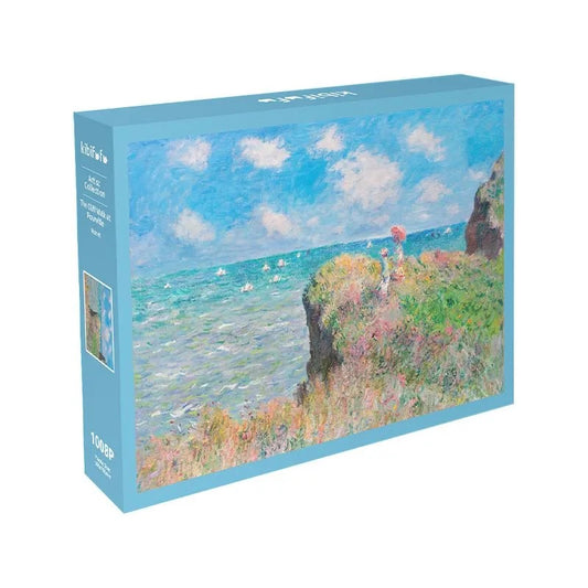 Cliff Walk at Pourville by Claude Monet 1008 Piece Puzzle