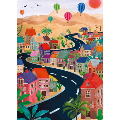On the Road 500 Piece Puzzle