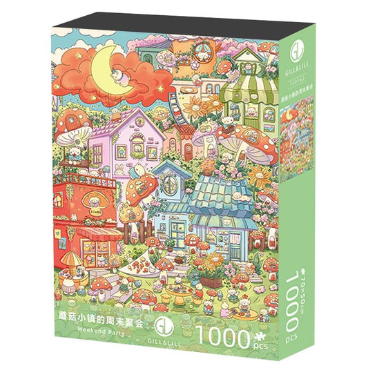 Gill & Lill Weekend Party 1000 Piece Puzzle