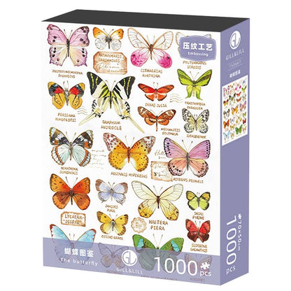 Gill & Lill The Butterfly 1000 Piece Puzzle Gill & Lill