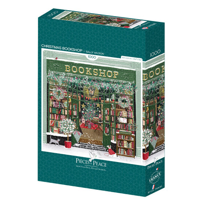 Christmas Bookshop 1000 Piece Puzzle