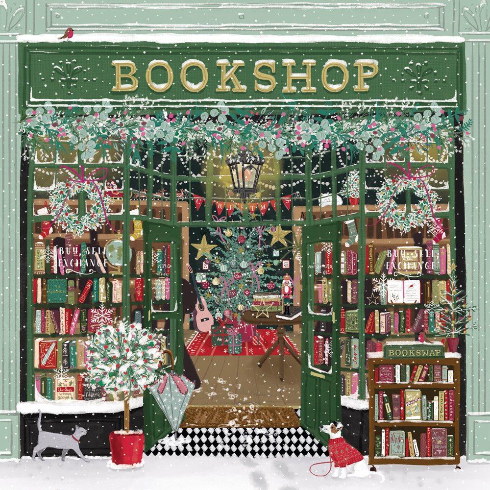 Christmas Bookshop 1000 Piece Puzzle