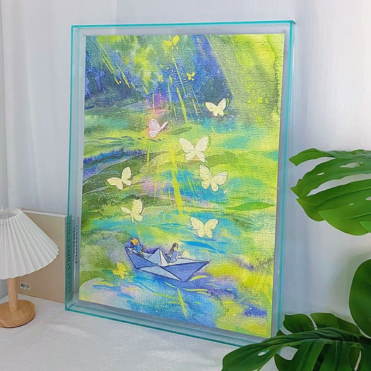 Gill & Lill Dancing Butterfly 1000 Piece Puzzle