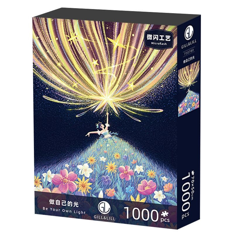 Gill & Lill Be Your Own Light 1000 Piece Puzzle Gill & Lill