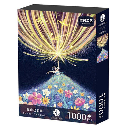 Gill & Lill Be Your Own Light 1000 Piece Puzzle Gill & Lill