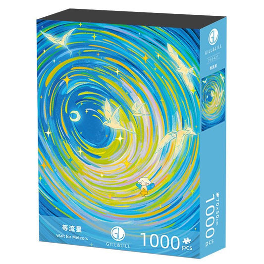 Gill & Lill Wait for Meteors 1000 Piece Puzzle