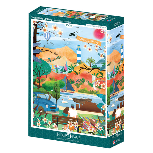 Welcome Spring 1000 Piece Puzzle
