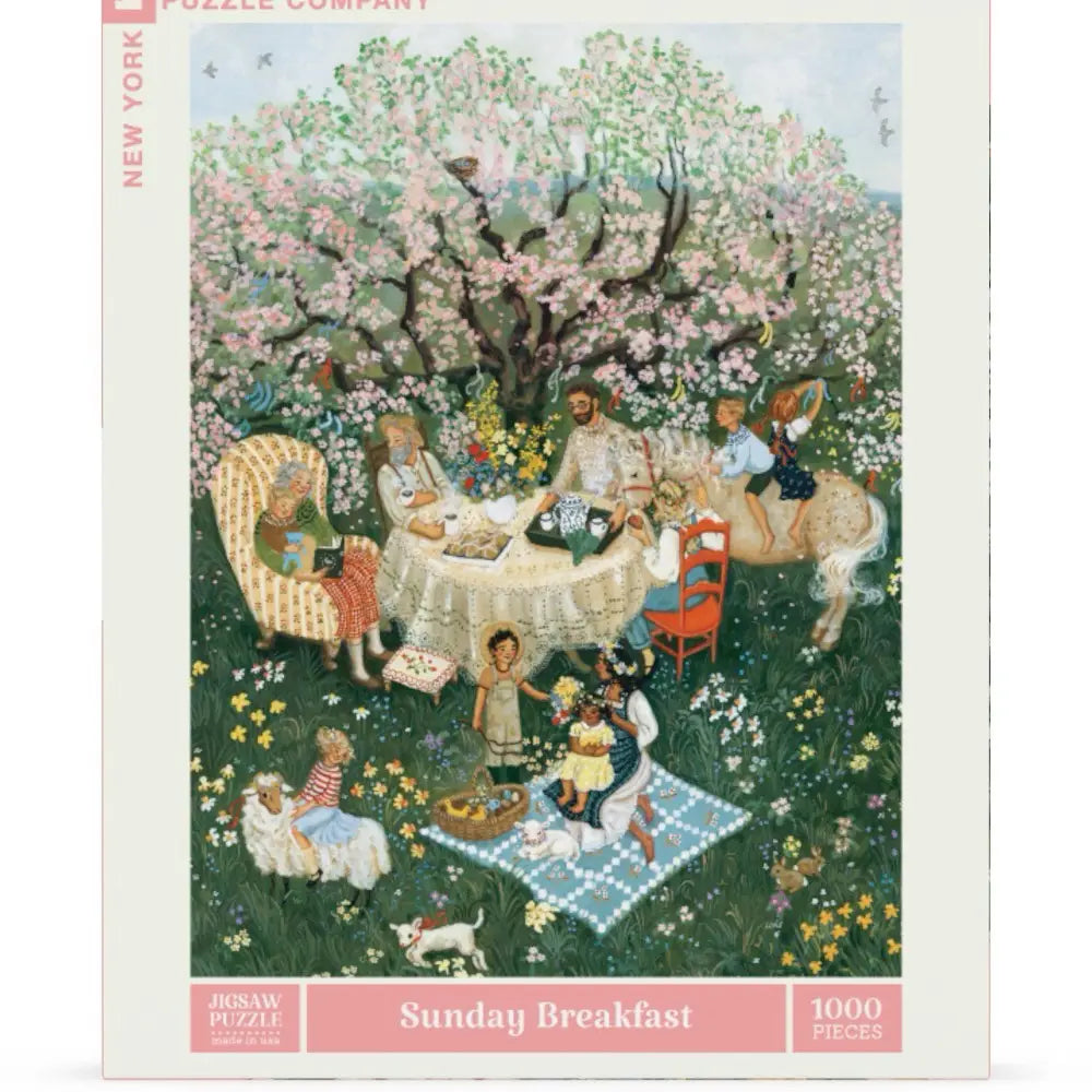 Sunday Breakfast 1000 Piece Jigsaw Puzzle New York Puzzle Company