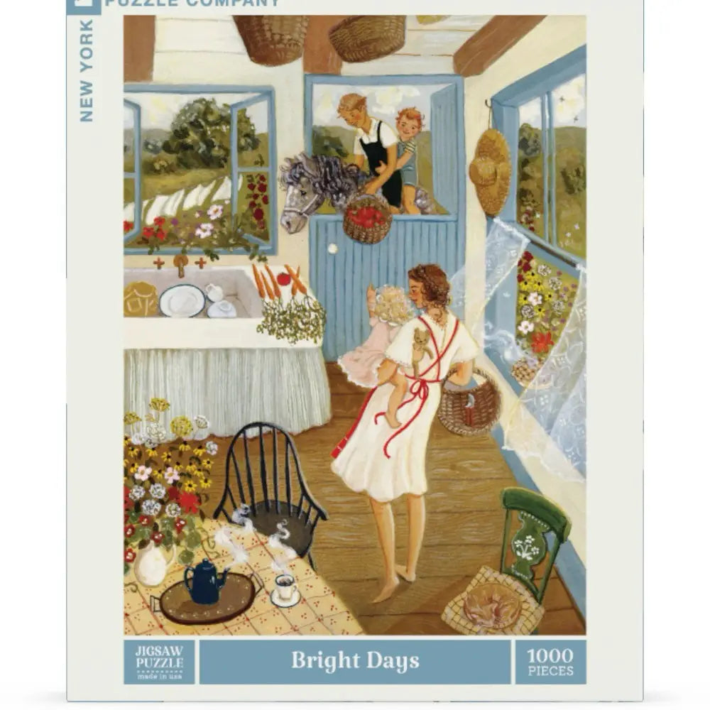 Bright Days 1000 Piece Jigsaw Puzzle New York Puzzle Company
